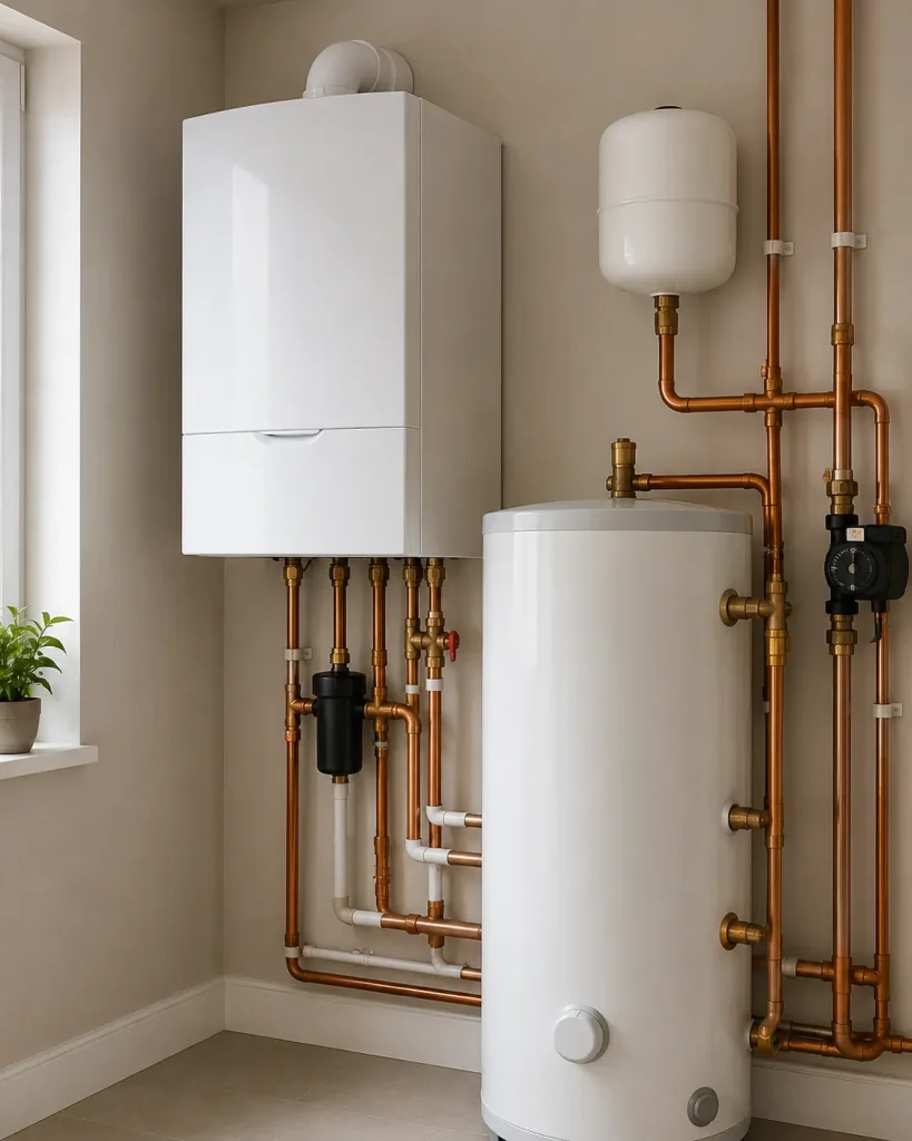 system boiler installation - Buchanan Gas & Heating Ltd