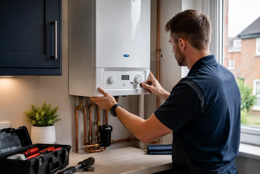 new boiler installation - Buchanan Gas & Heating Ltd