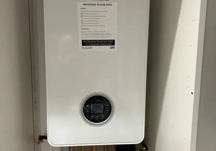 buchanan-gas-heating-worcester-boiler-setup Professional Worcester boiler setup with copper pipework by Buchanan Gas and Heating